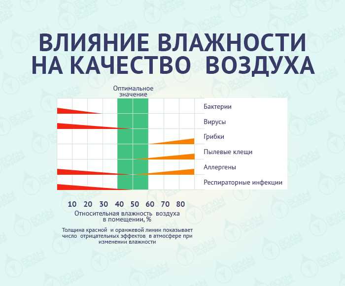 Влияние избыточной влажности на здоровье